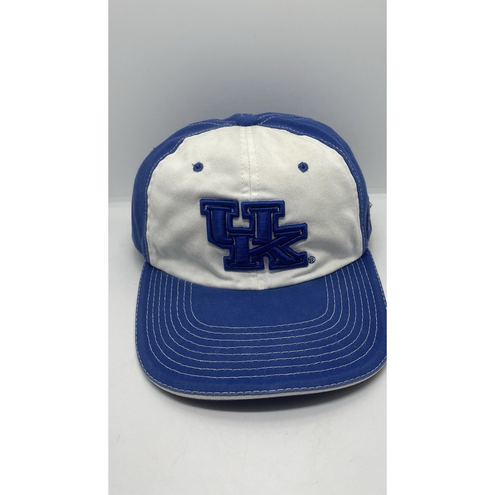 University of Kentucky Wildcats Hat Cap White Blue One Size Fits Most